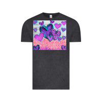 Vintage Black love Vintage Tee - CowhideDigitalArt