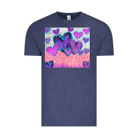 Vintage Denim love Vintage Tee - CowhideDigitalArt