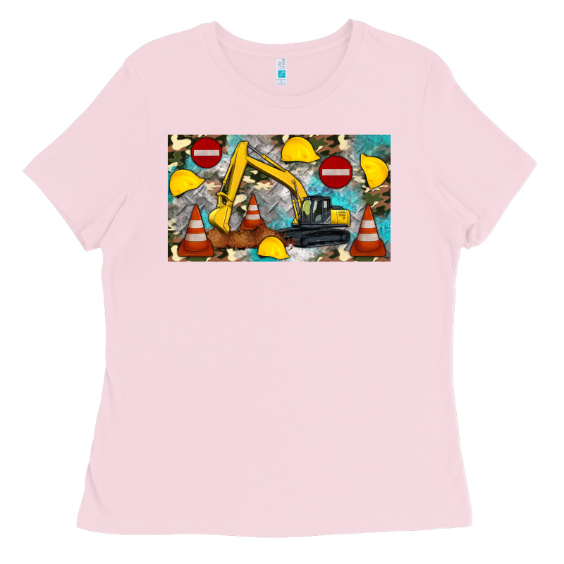 Excavator Sippy Ladies Tee by Artiststas | Teevron