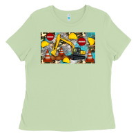 Matcha excavator sippy Ladies Tee - Artiststas