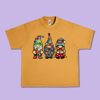 Autism Gnomies Urban Heavy Tee Designed By Racoondesign