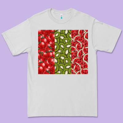 Summer Fruits Premium Tee Designed By Cowhidedigitalart