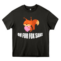 Asphalt Oh, For Fox Sake Heavy Core Tee - Bettercallsaul