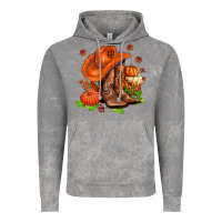 Cloud Rock fall pumpkins  cowgirl  and roses Vintage Hoodie - AdoDesignShop