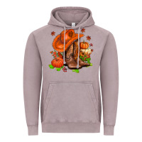 Vintage Zinc fall pumpkins  cowgirl  and roses Vintage Hoodie - AdoDesignShop
