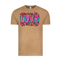Vintage Camel Love Valentine Vintage Tee - CowhideDigitalArt