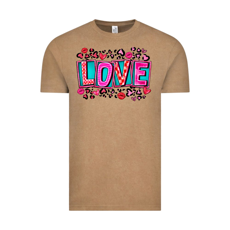 Love Valentine Vintage Tee by CowhideDigitalArt | Teevron