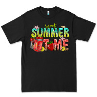 Black summer time Premium Tee - CowhideDigitalArt