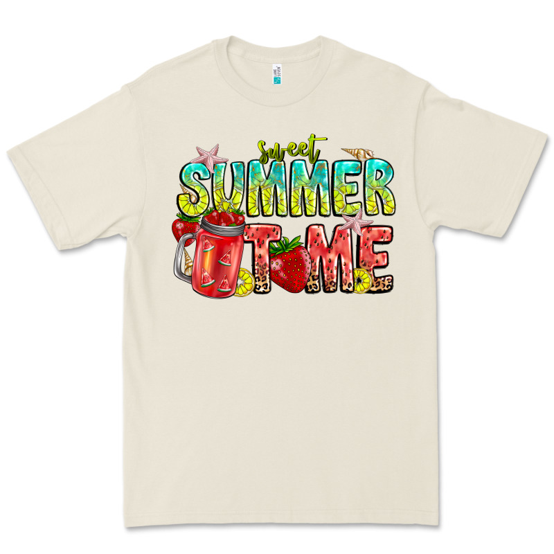 Summer Time Premium Tee by CowhideDigitalArt | Teevron