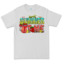 Dove Grey summer time Premium Tee - CowhideDigitalArt
