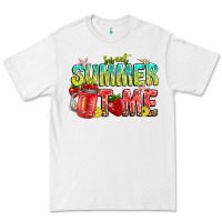 White summer time Premium Tee - CowhideDigitalArt