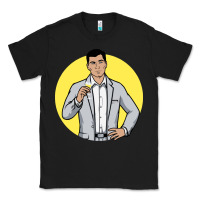 Black sterling archer Classic Tee - DesigneFamous