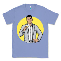 Colony Blue sterling archer Classic Tee - DesigneFamous