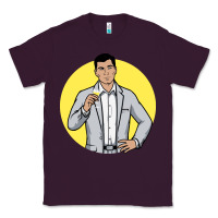 Plum sterling archer Classic Tee - DesigneFamous