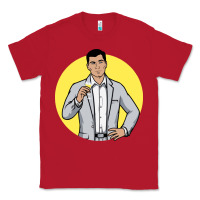 Red sterling archer Classic Tee - DesigneFamous