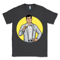Smoke sterling archer Classic Tee - DesigneFamous