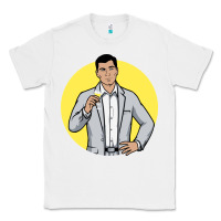 White sterling archer Classic Tee - DesigneFamous
