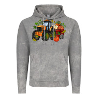 Cloud Rock fall tractor with pumpkin Vintage Hoodie - AdoDesignShop