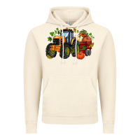 Vintage Artic fall tractor with pumpkin Vintage Hoodie - AdoDesignShop