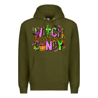 Army Green witch better have my candy Premium Hoodie - AdoDesignShop