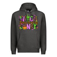 Charcoal Heather witch better have my candy Premium Hoodie - AdoDesignShop