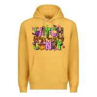 Mustard witch better have my candy Premium Hoodie - AdoDesignShop