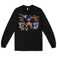 Black police gnome Long Sleeve Tee - BarkalooDesign