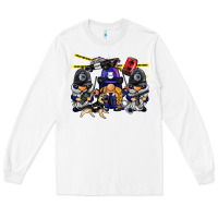 White police gnome Long Sleeve Tee - BarkalooDesign