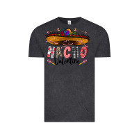 Vintage Black festive sombrero and nacho art Vintage Tee - CowhideDigitalArt
