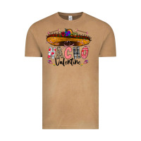 Festive Sombrero And Nacho Art Vintage Tee | Teevron