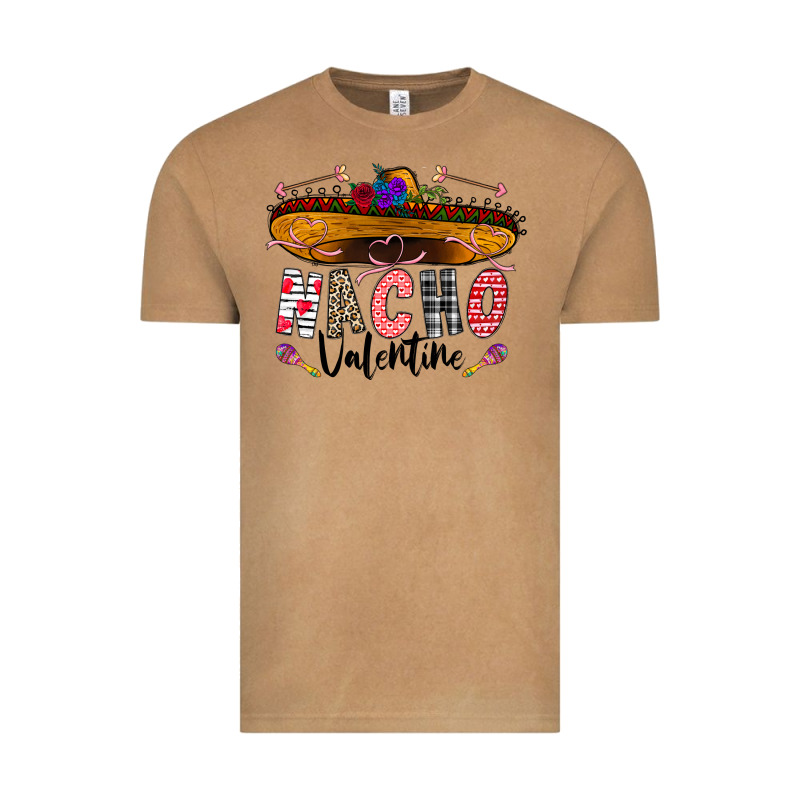 Festive Sombrero And Nacho Art Vintage Tee by CowhideDigitalArt | Teevron