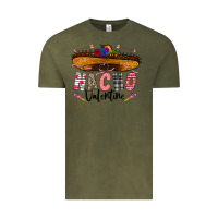 Vintage Olive festive sombrero and nacho art Vintage Tee - CowhideDigitalArt
