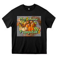 Black hey there pumpkin mouse pad Heavy Core Tee - BundleAndBundleShop