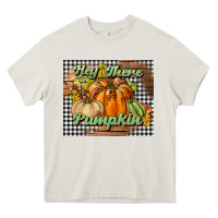 Cream hey there pumpkin mouse pad Heavy Core Tee - BundleAndBundleShop