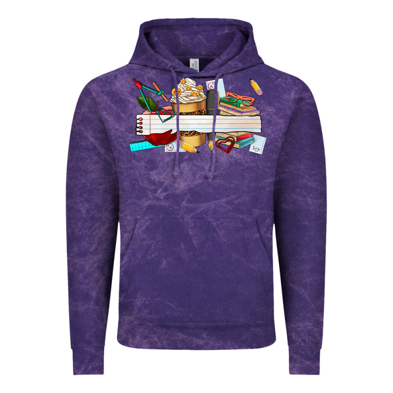 Preview Teachers Name Vintage Hoodie by AdoDesignShop | Teevron