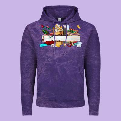 Preview Teachers Name Vintage Hoodie Designed By Adodesignshop