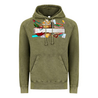 Vintage Olive preview teachers name Vintage Hoodie - AdoDesignShop