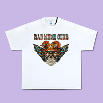 Bad Moms Club Urban Heavy Tee Designed By Racoondesign