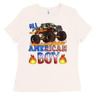 Bone all american boy monster truck Ladies Tee - Artiststas