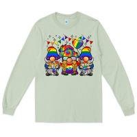 Matcha lgbtq gnome Long Sleeve Tee - BarkalooDesign