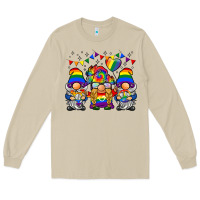 Mushroom lgbtq gnome Long Sleeve Tee - BarkalooDesign