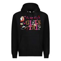 Black oh sip its a girls trip Premium Hoodie - AdoDesignShop