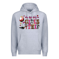 Heather Grey oh sip its a girls trip Premium Hoodie - AdoDesignShop