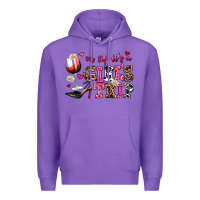 Purple oh sip its a girls trip Premium Hoodie - AdoDesignShop