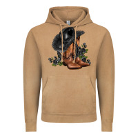 Vintage Camel black cowgirl  and roses Vintage Hoodie - AdoDesignShop