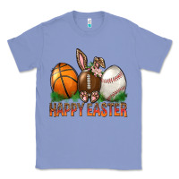 Colony Blue Happy Easter Sports Classic Tee - BundleAndBundleShop