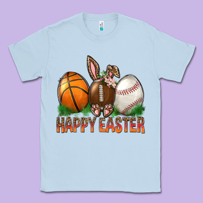Happy Easter Sports Classic Tee Designed By Bundleandbundleshop