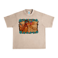French Oak chicken western Urban Heavy Tee - RacoonDesign