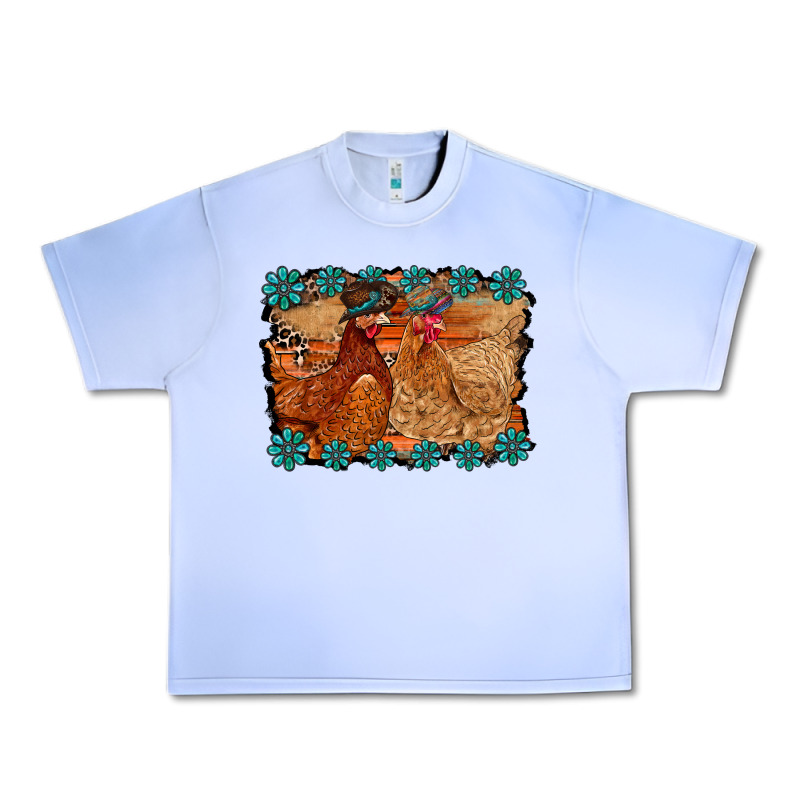Chicken Western Urban Heavy Tee by RacoonDesign | Teevron