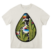 Cream mexican teardrop  3 Heavy Core Tee - BundleAndBundleShop